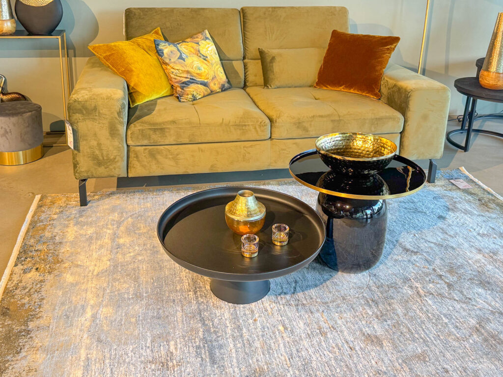 Modernes Sofa Olivgrün